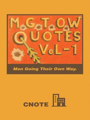 cover image of Mgtow Quotes Vol-1